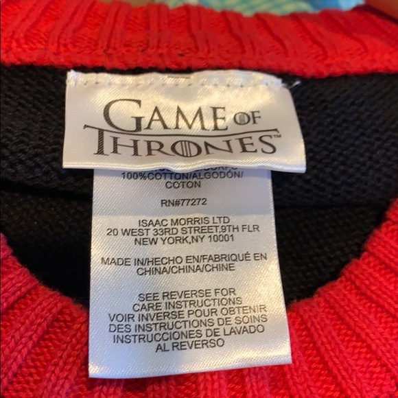 Game of Thrones ugly sweater - Picture 3 of 3